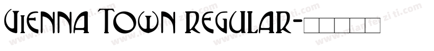 Vienna Town Regular字体转换